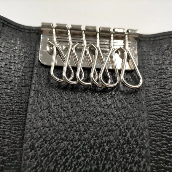 Authentic Gucci Key Case Black Leather mn167-113025 - Picture 6 of 9